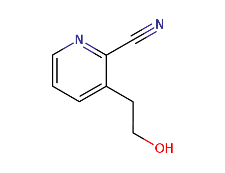 2-Pyridinecarbonitrile,3-(2-hydroxyethyl)-(9CI)