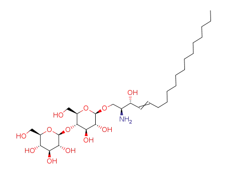 (2S,3R,4S,5R,6R)-2-[(2R,3S,4R,5S,6S)-6-[(E,3R)-2-amino-3-hydroxyoctadec-4-enoxy]-4,5-dihydroxy-2-(hydroxymethyl)oxan-3-yl]oxy-6-(hydroxymethyl)oxane-3,4,5-triol