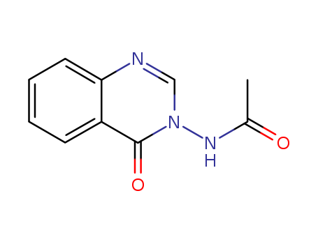 Acetamide,N-(4-oxo-3(4H)-quinazolinyl)- cas  16347-87-8