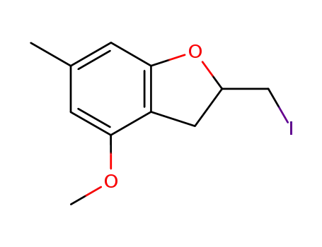 2-iodomethyl-4-methoxy-6-methyl-2,3-dihydrobenzofuran