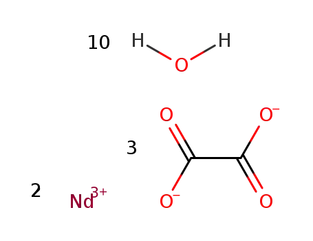 Molecular Structure of 28877-87-4 (NEODYMIUM OXALATE HYDRATE)