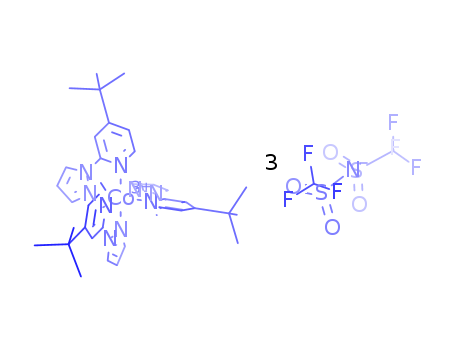 Tris[4-(1,1-dimethylethyl)-2-(1H-pyrazol-1-yl)pyridine]cobalt salt with 1,1,1-trifluoro-N-[(trifluoromethyl)sulfonyl]methanesulfonamide (1:3)