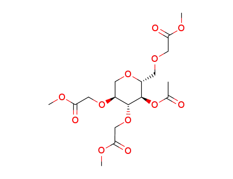4-O-아세틸-1,5-안히드로-2,3,6-트리-O-(메톡시카르보닐메틸)글루시톨
