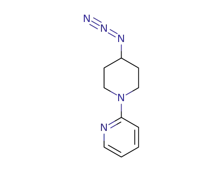 Molecular Structure of 1427504-20-8 (2-(4-azidopiperidin-1-yl)pyridine)