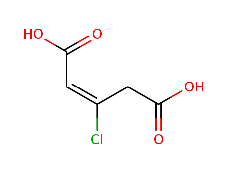 3-chloropent-2-enedioic acid