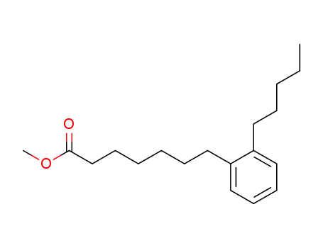 7-(o-ペンチルフェニル)ヘプタン酸メチル