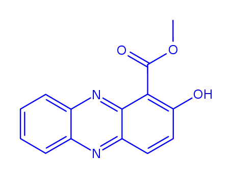 2-Hydroxy-1-phenazinecarboxylic acid methyl ester