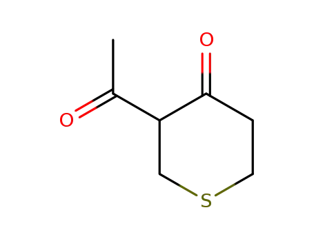 4H-Thiopyran-4-one, 3-acetyltetrahydro- (9CI)
