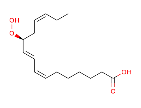 (7Z,9E,11S,13Z)-11-hydroperoxyhexadeca-7,9,13-trienoic acid