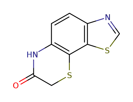 Molecular Structure of 13399-21-8 (6H-Thiazolo[4,5-h][1,4]benzothiazin-7(8H)-one(7CI,8CI))