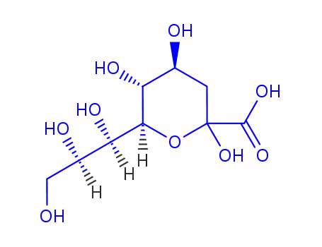 Molecular Structure of 153666-19-4 (KETODEOXYNONULOSONIC ACID)