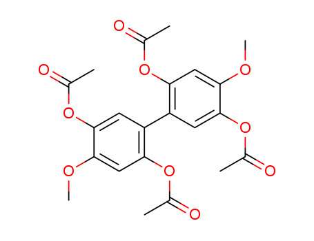 4,4''-Dimethoxy-2,2''5,5''-tetraacetoxybiphenyl