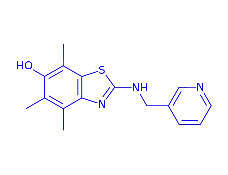 6-Benzothiazolol,  4,5,7-trimethyl-2-[(3-pyridinylmethyl)amino]-