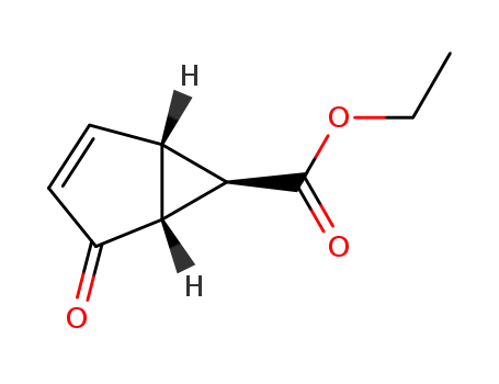 (+)-[1(R),5(S),6(R)]-Bicyclo[3.1.0]hex-3-en-2-one-6-carboxylic acid ethyl ester