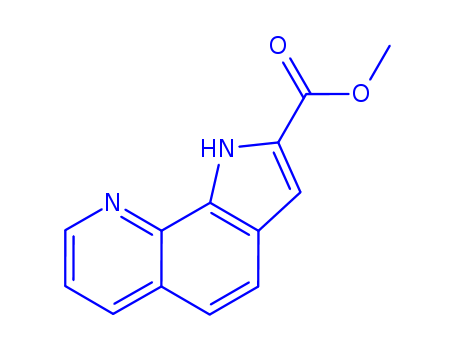 2-CARBOMETHOXY-1H-PYRROLO(3,2-H)QUINOLINE