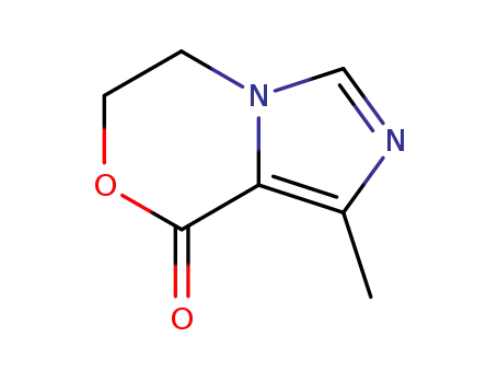 Molecular Structure of 1457-62-1 (8H-Imidazo[5,1-c][1,4]oxazin-8-one,5,6-dihydro-1-methyl-(7CI,8CI))