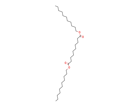 Molecular Structure of 14641-31-7 (Decanedioic acid diundecyl ester)