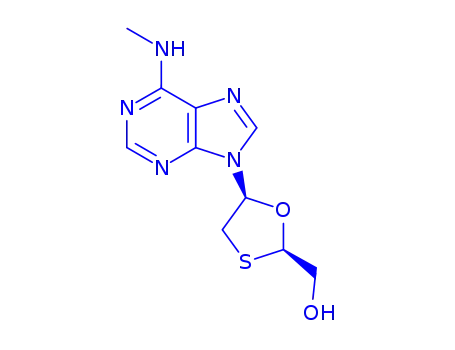 {(2R,5S)-2-[6-(methylamino)-9H-purin-9-yl]-1,3-oxathiolan-5-yl}methanol