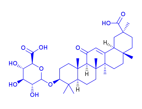 (3beta)-30-hydroxy-11,30-dioxoolean-12-en-3-yl beta-D-glucopyranosiduronic acid