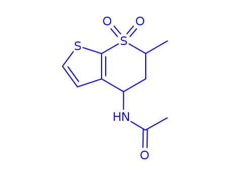 Top Purity N-[(4S,6S)-6-Methyl-7,7-dioxo-5,6-dihydro-4H-thieno[2,3-b]thiopyran-4-yl]acetamide