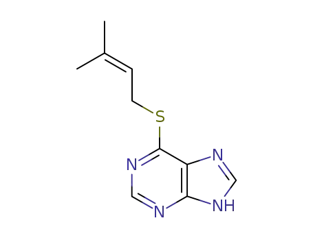6-[(3-メチル-2-ブテニル)チオ]-1H-プリン