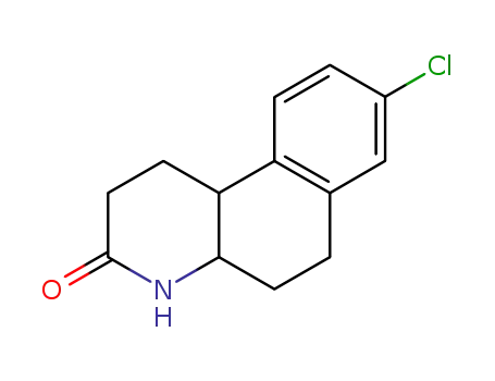 trans-dl-8-chloro-1,2,3,4,4a,5,6,10b-octahydrobenzo[f]quinolin-3-one