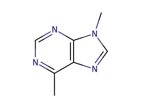 Molecular Structure of 14675-46-8 (9H-Purine, 6,9-dimethyl- (7CI,8CI,9CI))