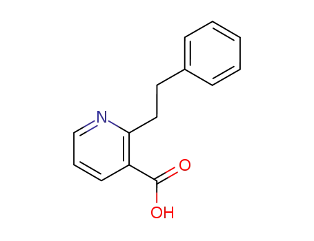 Molecular Structure of 14578-19-9 (2-PHENETHYL-NICOTINIC ACID)