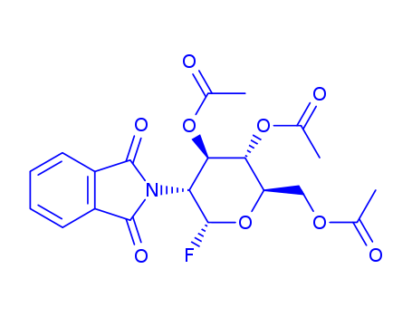 2-Deoxy-2-phthalimido-3,4,6-tri-o-acetyl-alpha-D-glucopyran fluoride