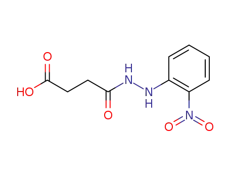 4-(2-{2-nitrophenyl}hydrazino)-4-oxobutanoic acid