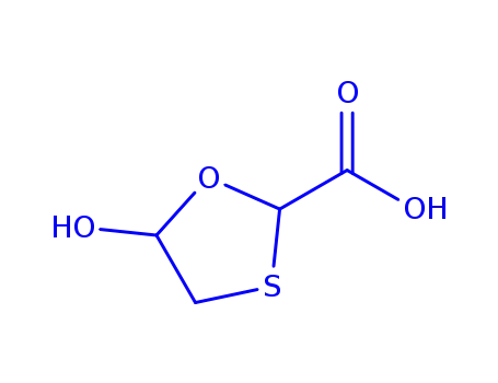 Molecular Structure of 672952-08-8 (1,3-OXATHIOLANE-2-CARBOXYLIC ACID, 5-HYDROXY-)