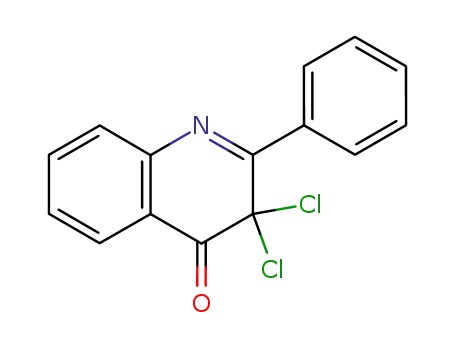4(3H)-Quinolinone,  3,3-dichloro-2-phenyl-