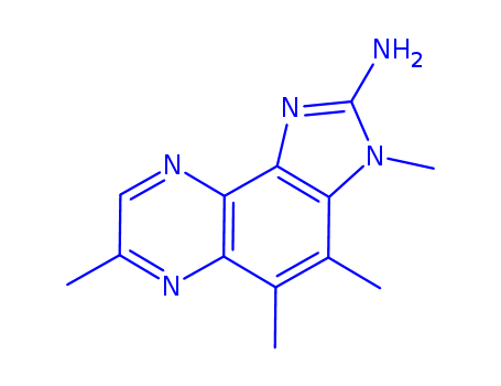 3H-Imidazo[4,5-f]quinoxalin-2-amine,3,4,5,7-tetramethyl-