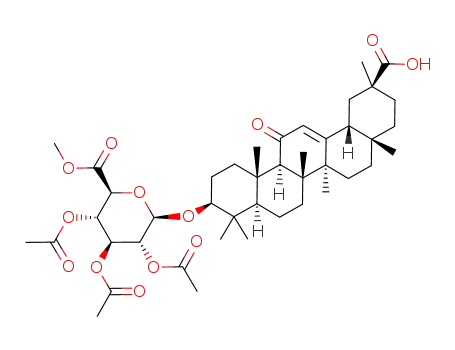 methyl 1-(18β-glycyrrhet-3-yl)-2',3',4'-tri-O-acetyl-β-D-glucopyranuronate