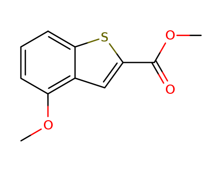 Benzo[b]thiophene-2-carboxylicacid, 4-methoxy-, methyl ester