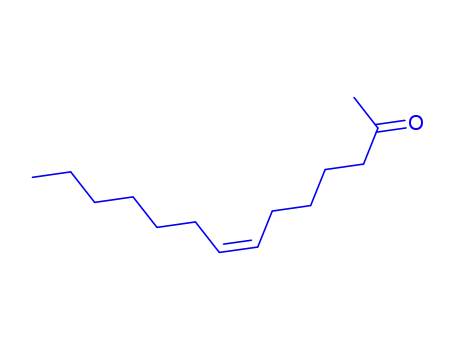 Molecular Structure of 146955-45-5 ((Z)-7-Tetradecen-2-one)