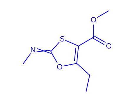 1,3-Oxathiole-4-carboxylicacid,5-ethyl-2-(methylimino)-,methylester(9CI)