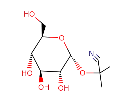Molecular Structure of 14605-42-6 (Isolinamarin)