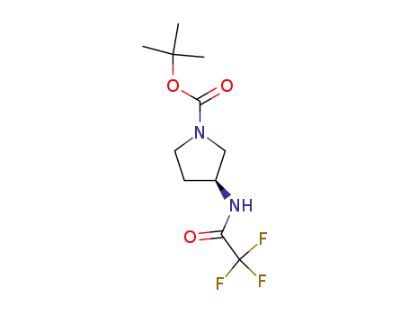 (S)-1-(tert-butoxycarbonyl)-3-(trifluoroacetamido)pyrrolidine