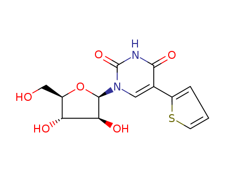 5-thien-2-yl-1-(β-D-arabinofuranos-1-yl)uracil