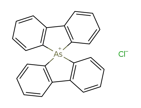 Molecular Structure of 33609-73-3 ([5,5']spirobi(benzo[<i>b</i>]arsindolium); chloride)