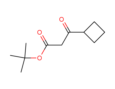 tert-Butyl b-oxo-cyclobutanepropanoate