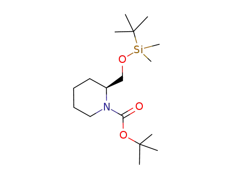 tert-butyl (2S)-2-[(tert-butyldimethylsilyloxy)methyl]piperidine-1-carboxylate