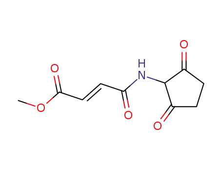 (E)-4-[(2,5-Dioxocyclopentyl)amino]-4-oxo-2-butenoic acid methyl ester