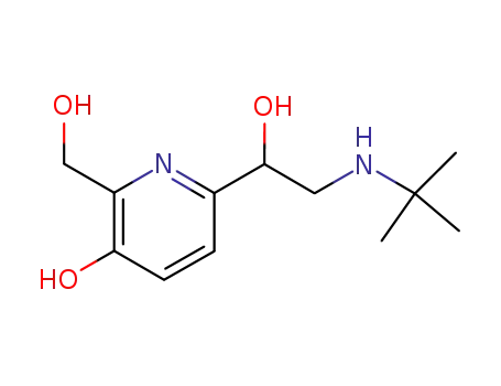 Molecular Structure of 146621-66-1 (pirbuterol)
