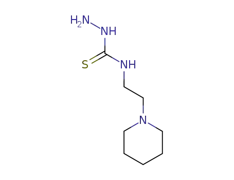 Molecular Structure of 32806-53-4 (4-(2-PIPERIDINOETHYL)-3-THIOSEMICARBAZIDE)