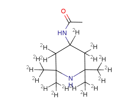 Molecular Structure of 73322-05-1 (4-acetamino-1H-perdeutero-2,2,6,6-tetramethylpiperidine)