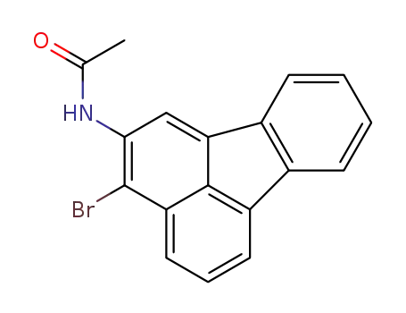 3-Brom-2-acetamino-fluoranthen
