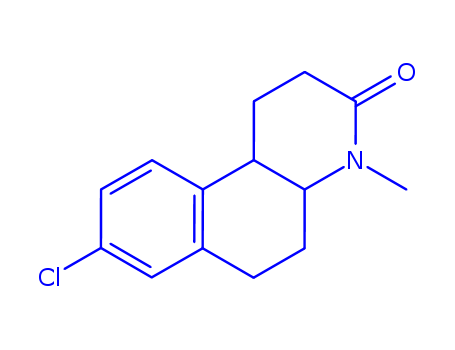 Benzo[f]quinolin-3(2H)-one,8-chloro-1,4,4a,5,6,10b-hexahydro-4-methyl-,(4aR,10bR)-