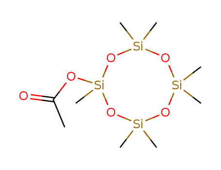 (2,4,4,6,6,8,8-heptamethyl-1,3,5,7,2,4,6,8-tetraoxatetrasilocan-2-yl) acetate cas no. 14697-86-0 98%